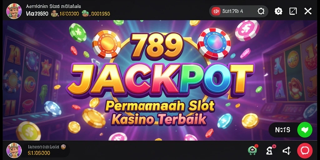 Screenshot gameplay 789JACKPOT menampilkan keseruan permainan slot.