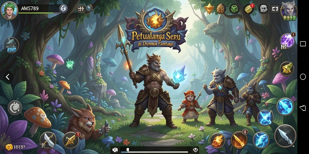Tampilan gameplay menarik dari AMS789 dalam petualangan mendebarkan.