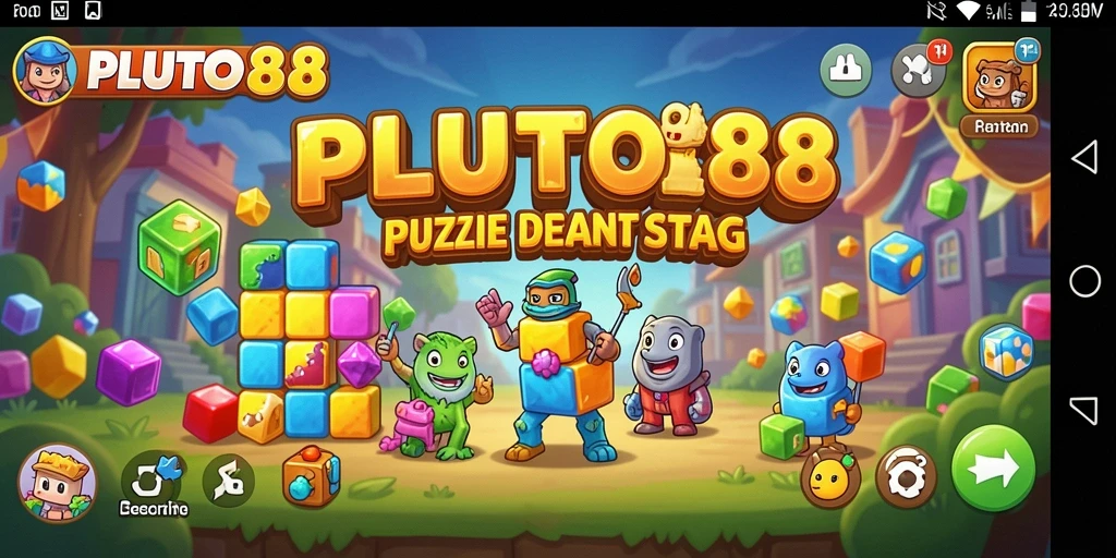 Gameplay seru dari PLUTO88 dengan teka-teki yang menantang.